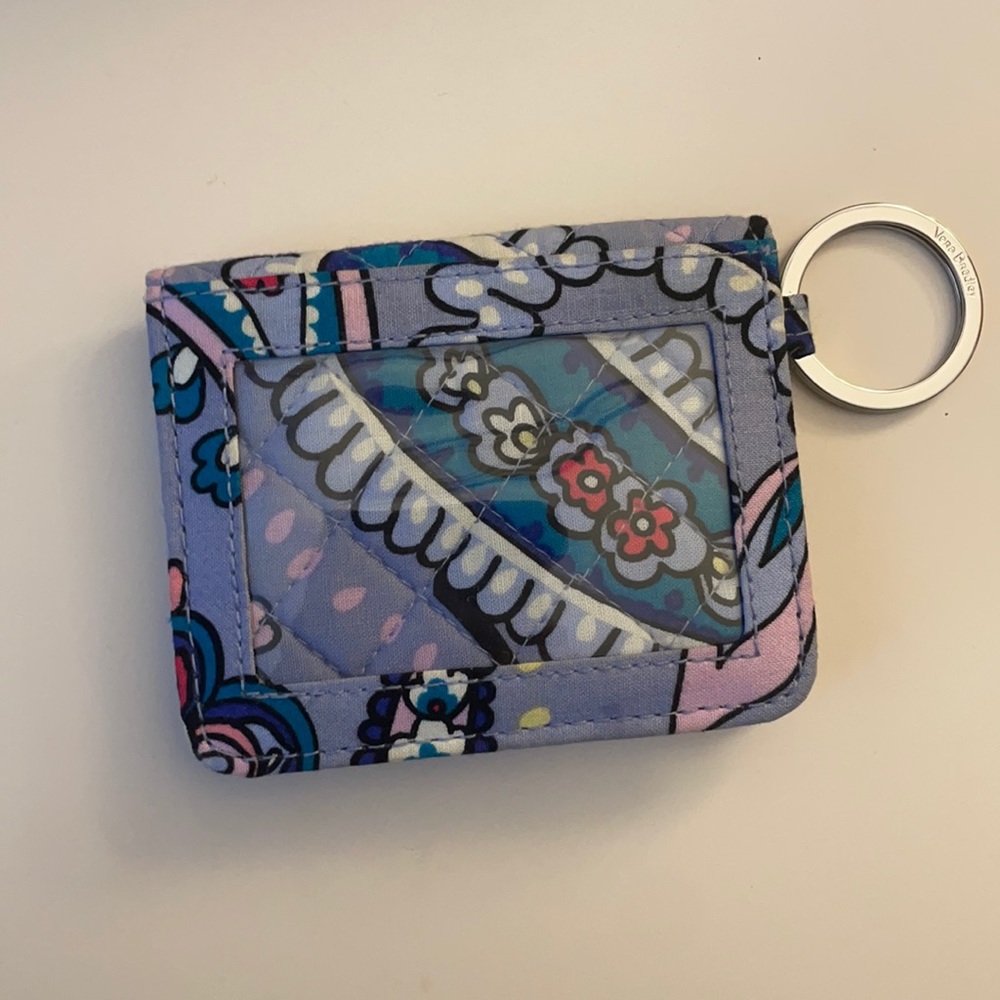 purple design vera bradly wallet